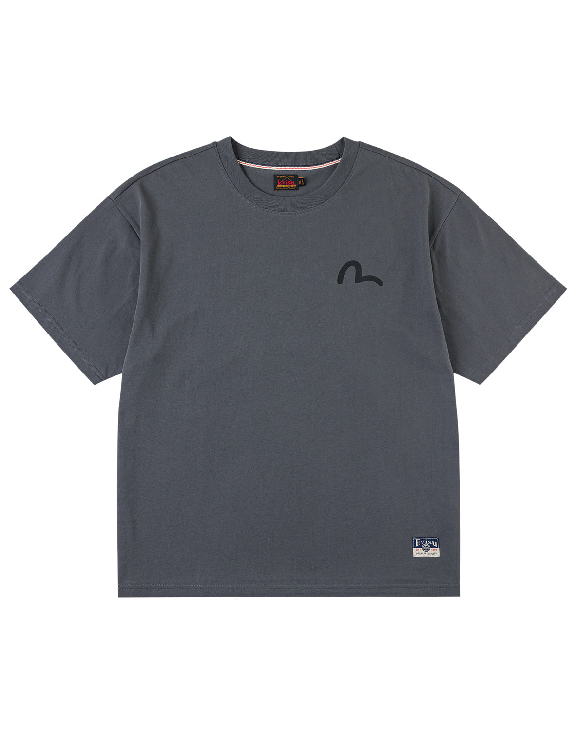 Godhead and Kite Daruma Kerchief Print T-shirt